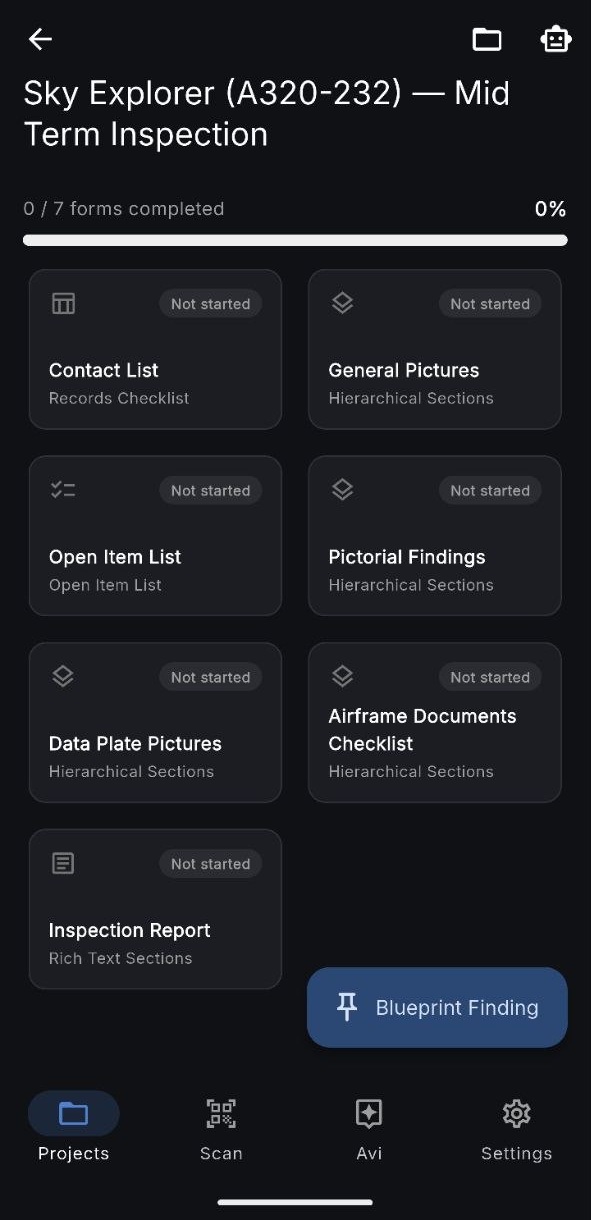 Aviatus mobile app